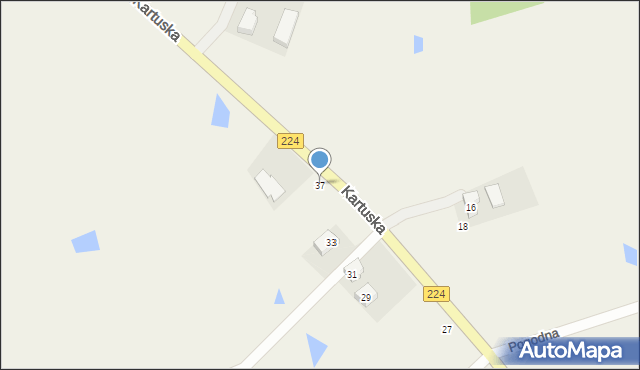 Barwik, Kartuska, 37, mapa Barwik