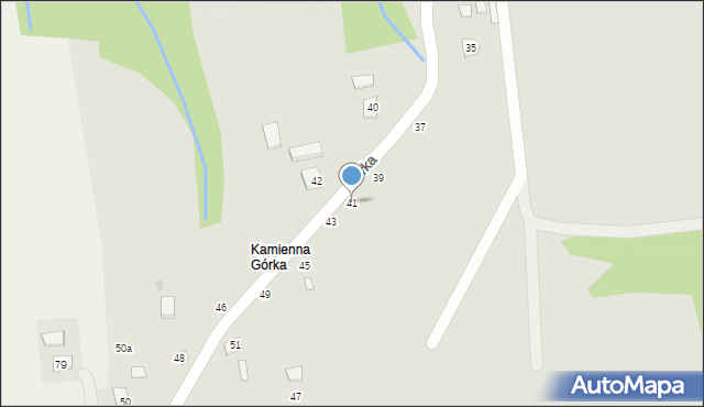 Bircza, Kamienna Górka, 41, mapa Bircza