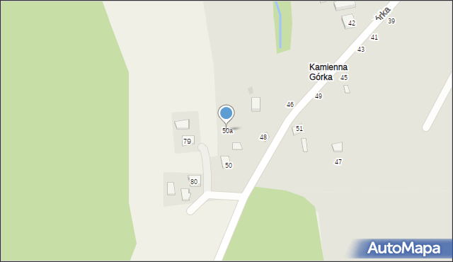 Bircza, Kamienna Górka, 50a, mapa Bircza