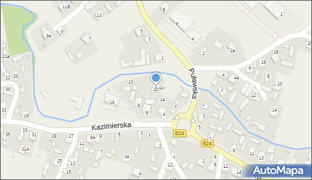 Bochotnica, Kazimierska, 12, mapa Bochotnica