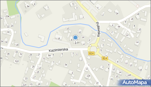 Bochotnica, Kazimierska, 6, mapa Bochotnica