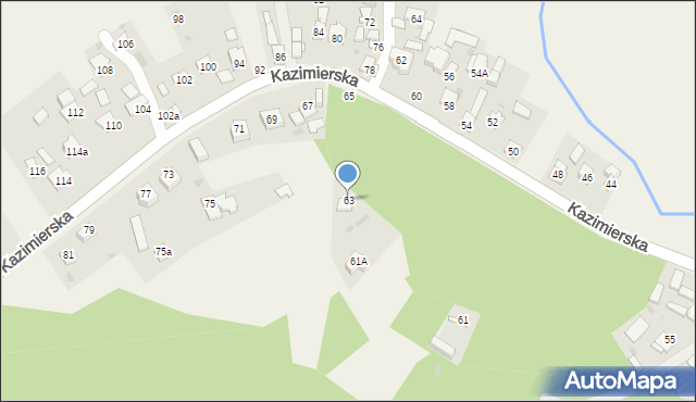 Bochotnica, Kazimierska, 63, mapa Bochotnica