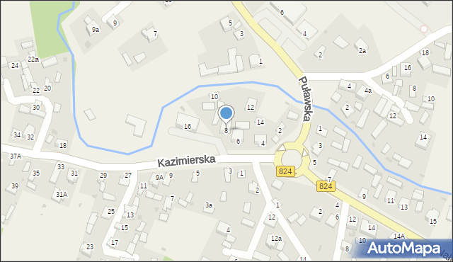 Bochotnica, Kazimierska, 8, mapa Bochotnica