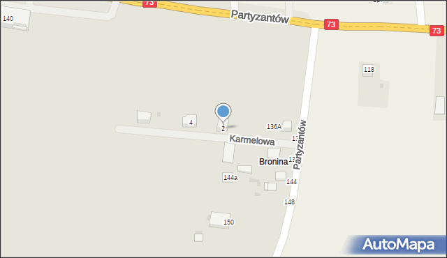 Busko-Zdrój, Karmelowa, 2, mapa Busko-Zdrój