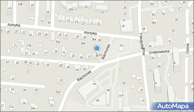 Czechowice-Dziedzice, Kasprowicza Jana, 39, mapa Czechowic-Dziedzic