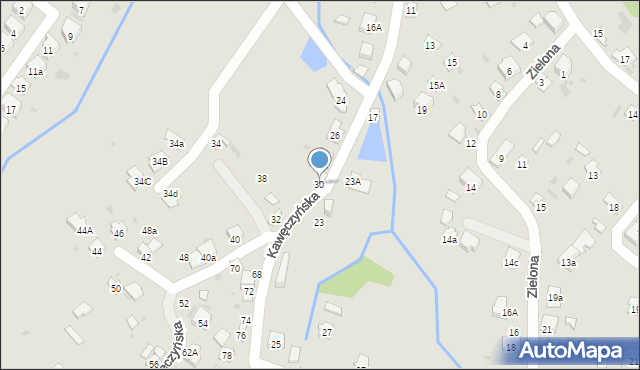 Dębica, Kawęczyńska, 30, mapa Dębicy