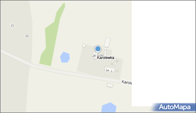 Dębówko, Karolewka, 2, mapa Dębówko