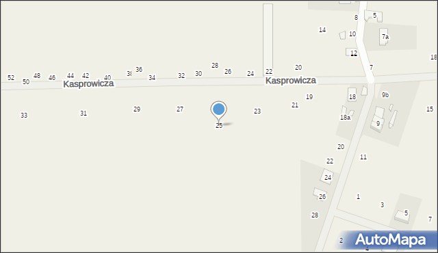 Dymaczewo Nowe, Kasprowicza Jana, 25, mapa Dymaczewo Nowe