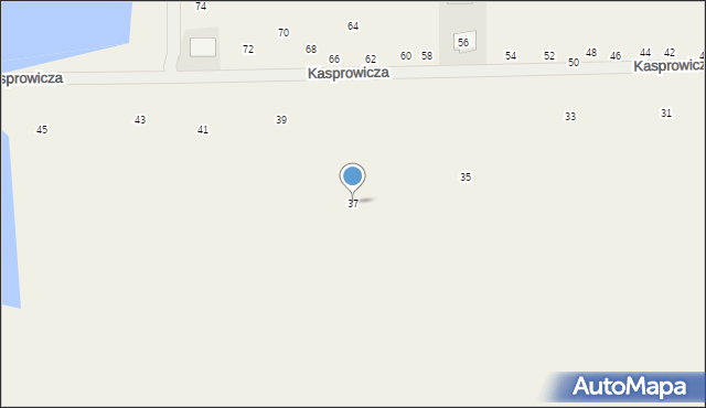 Dymaczewo Nowe, Kasprowicza Jana, 37, mapa Dymaczewo Nowe