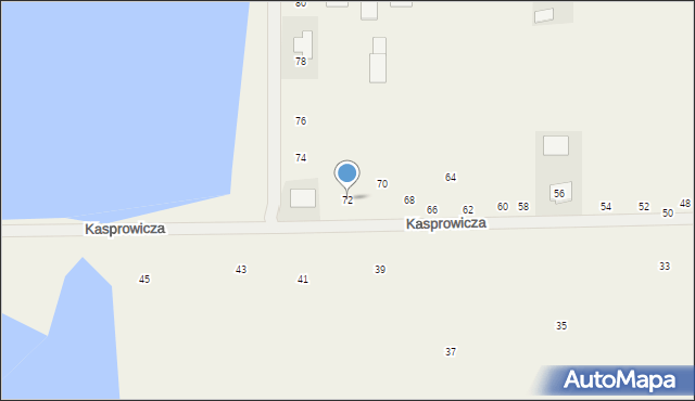 Dymaczewo Nowe, Kasprowicza Jana, 72, mapa Dymaczewo Nowe