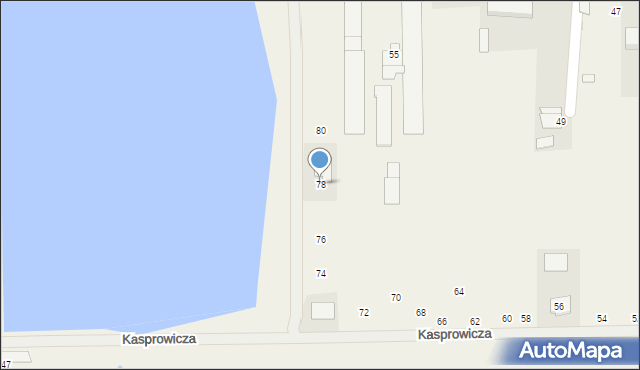 Dymaczewo Nowe, Kasprowicza Jana, 78, mapa Dymaczewo Nowe