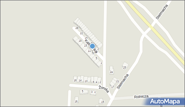 Głubczyce, Katowicka, 9, mapa Głubczyce