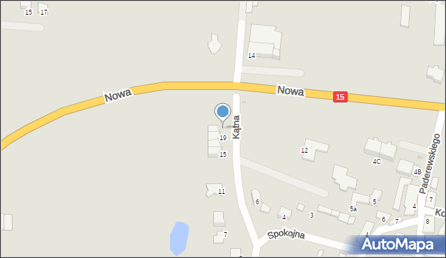 Gniewkowo, Kątna, 21, mapa Gniewkowo