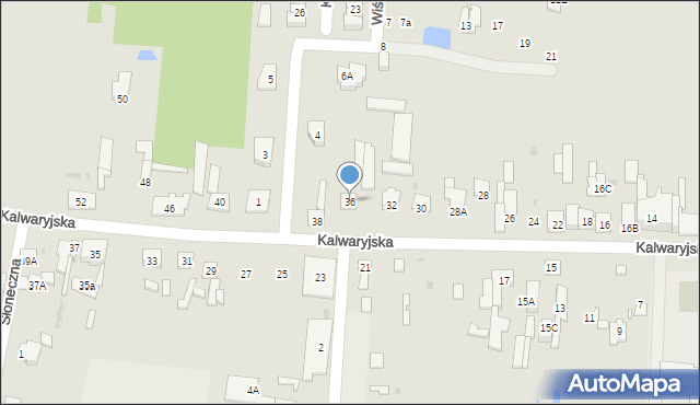Góra Kalwaria, Kalwaryjska, 36, mapa Góra Kalwaria