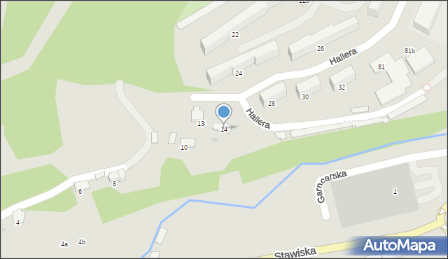 Gorlice, Kapuścińskiego Józefa, 14, mapa Gorlic