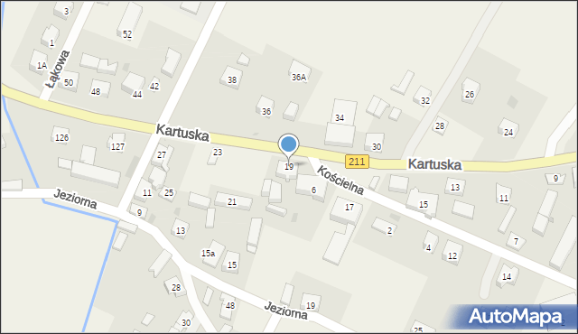 Gowidlino, Kartuska, 19, mapa Gowidlino