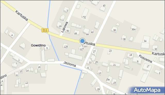 Gowidlino, Kartuska, 29, mapa Gowidlino