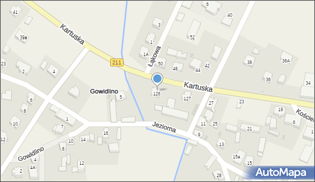 Gowidlino, Kartuska, 31, mapa Gowidlino