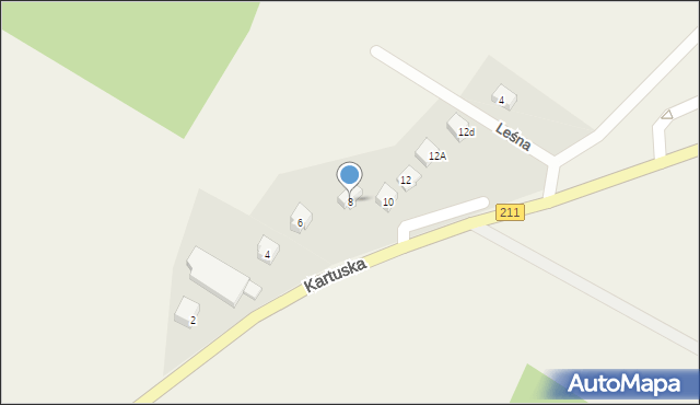 Gowidlino, Kartuska, 8, mapa Gowidlino