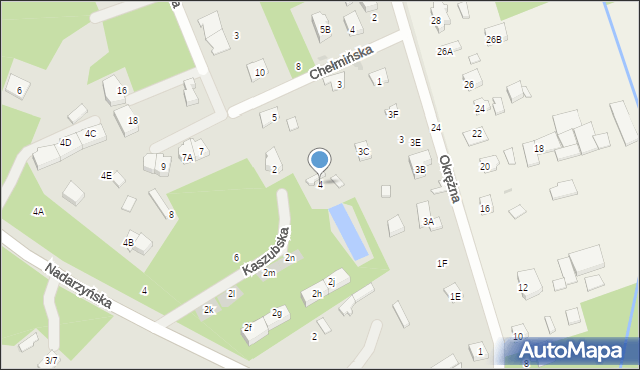 Grodzisk Mazowiecki, Kaszubska, 4, mapa Grodzisk Mazowiecki
