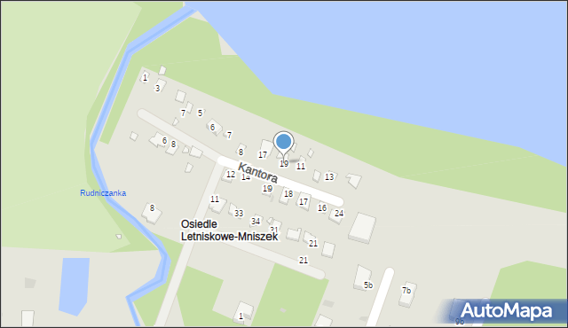 Grudziądz, Kantora Tadeusza Marii, 19, mapa Grudziądza