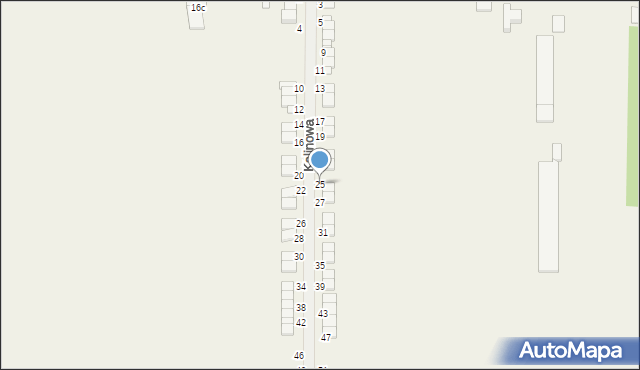 Janków Przygodzki, Kalinowa, 25, mapa Janków Przygodzki