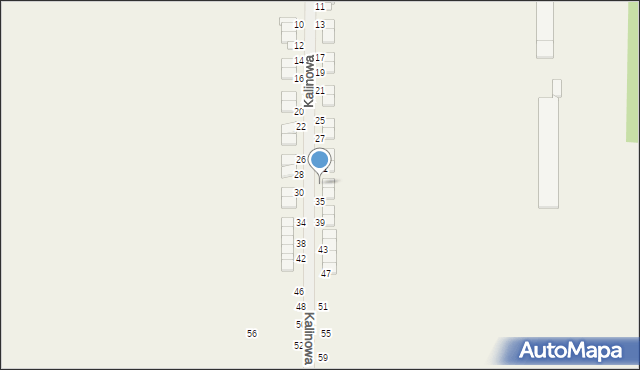 Janków Przygodzki, Kalinowa, 33, mapa Janków Przygodzki