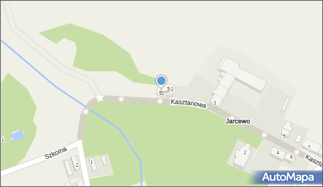 Jarcewo, Kasztanowa, 52, mapa Jarcewo