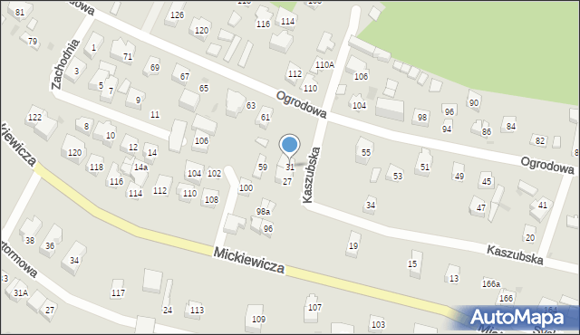 Jastarnia, Kaszubska, 31, mapa Jastarnia