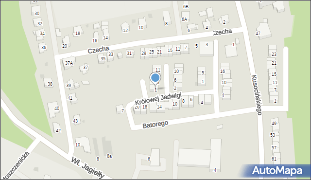 Jastrzębie-Zdrój, Kazimierza Jagiellończyka, 1, mapa Jastrzębie-Zdrój