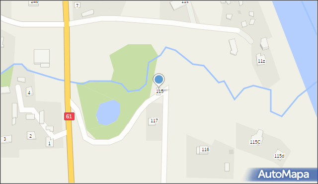 Kacice, Kacice, 115, mapa Kacice