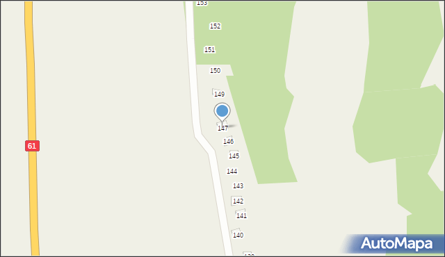 Kacice, Kacice, 147, mapa Kacice