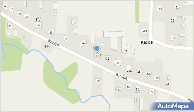 Kacice, Kacice, 33, mapa Kacice