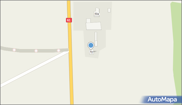 Kacice, Kacice, 70, mapa Kacice