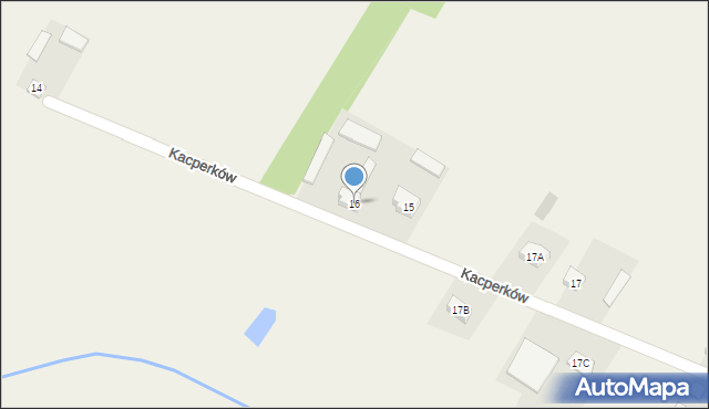 Kacperków, Kacperków, 16, mapa Kacperków