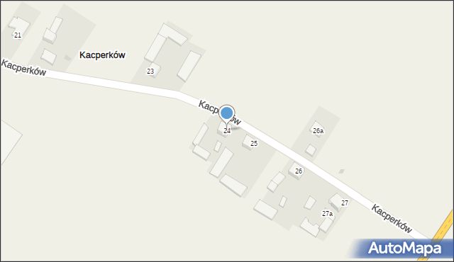 Kacperków, Kacperków, 24, mapa Kacperków