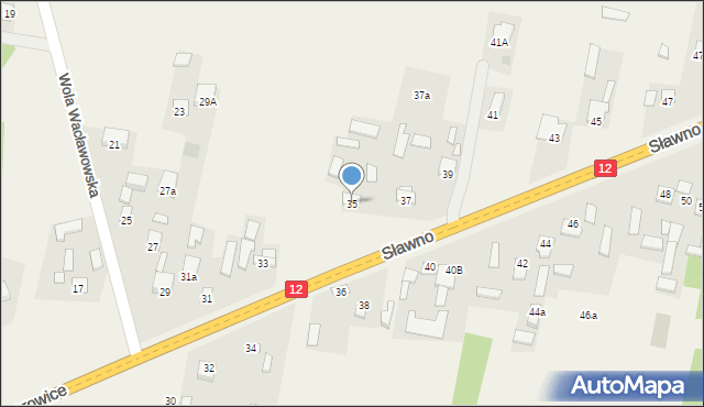 Kacprowice, Kacprowice, 35, mapa Kacprowice