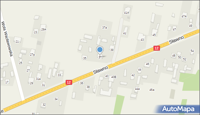 Kacprowice, Kacprowice, 37, mapa Kacprowice