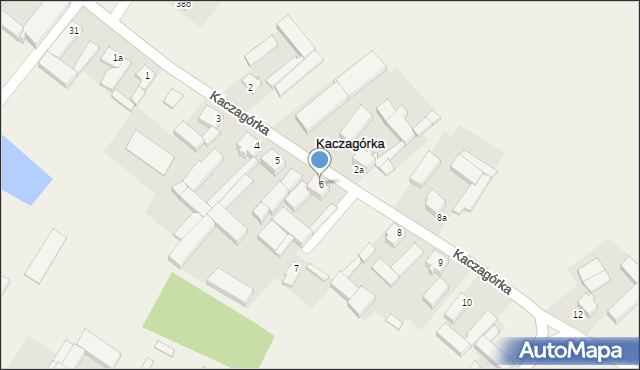 Kaczagórka, Kaczagórka, 6, mapa Kaczagórka