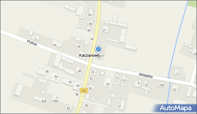 Kaczanowo, Kaliska, 29, mapa Kaczanowo
