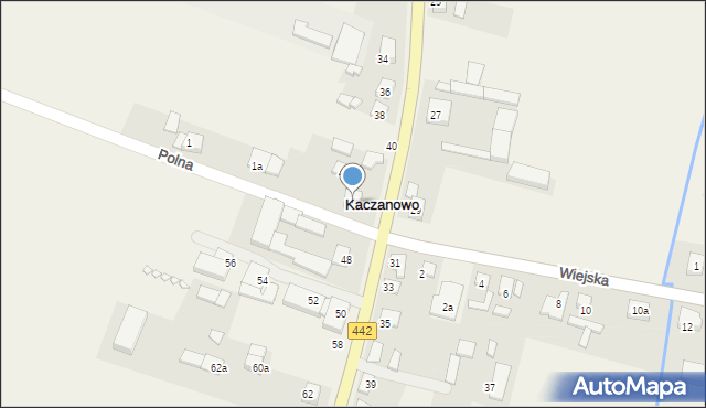 Kaczanowo, Kaliska, 46, mapa Kaczanowo