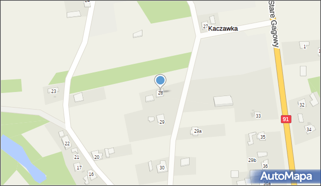 Kaczawka, Kaczawka, 28, mapa Kaczawka