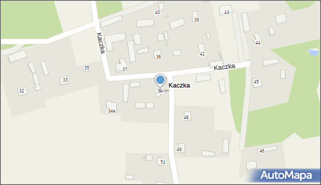 Kaczka, Kaczka, 34, mapa Kaczka