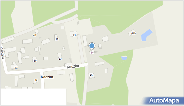 Kaczka, Kaczka, 44, mapa Kaczka