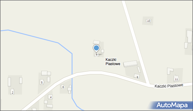 Kaczki Plastowe, Kaczki Plastowe, 7, mapa Kaczki Plastowe