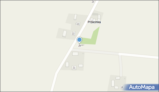 Kaczkowice, Kaczkowice, 15, mapa Kaczkowice