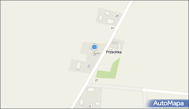 Kaczkowice, Kaczkowice, 23, mapa Kaczkowice