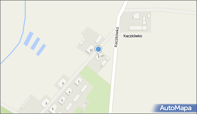 Kaczkówko, Kaczkówko, 2, mapa Kaczkówko