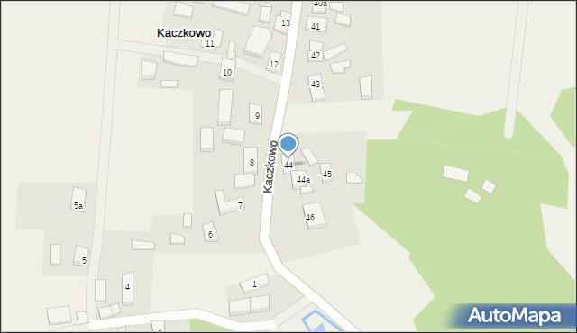 Kaczkowo, Kaczkowo, 44, mapa Kaczkowo