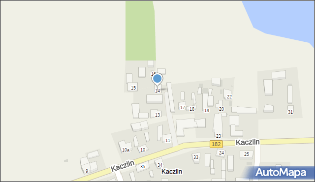 Kaczlin, Kaczlin, 14, mapa Kaczlin